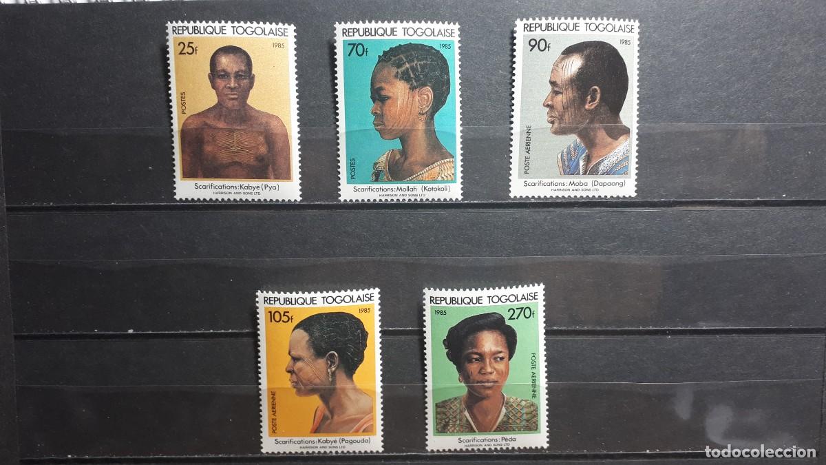 Sellos: TOGO. A&Ntilde;O 1985. **. YVERT 1177/8. A&Eacute;REO 551/3.