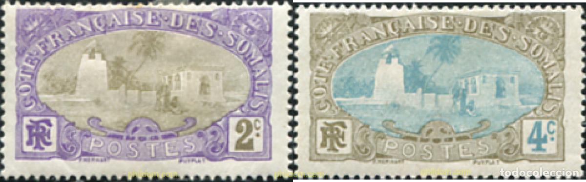 Sellos: 668173 HINGED COSTA DE LOS SOMALIS 1909 INDIGENAS