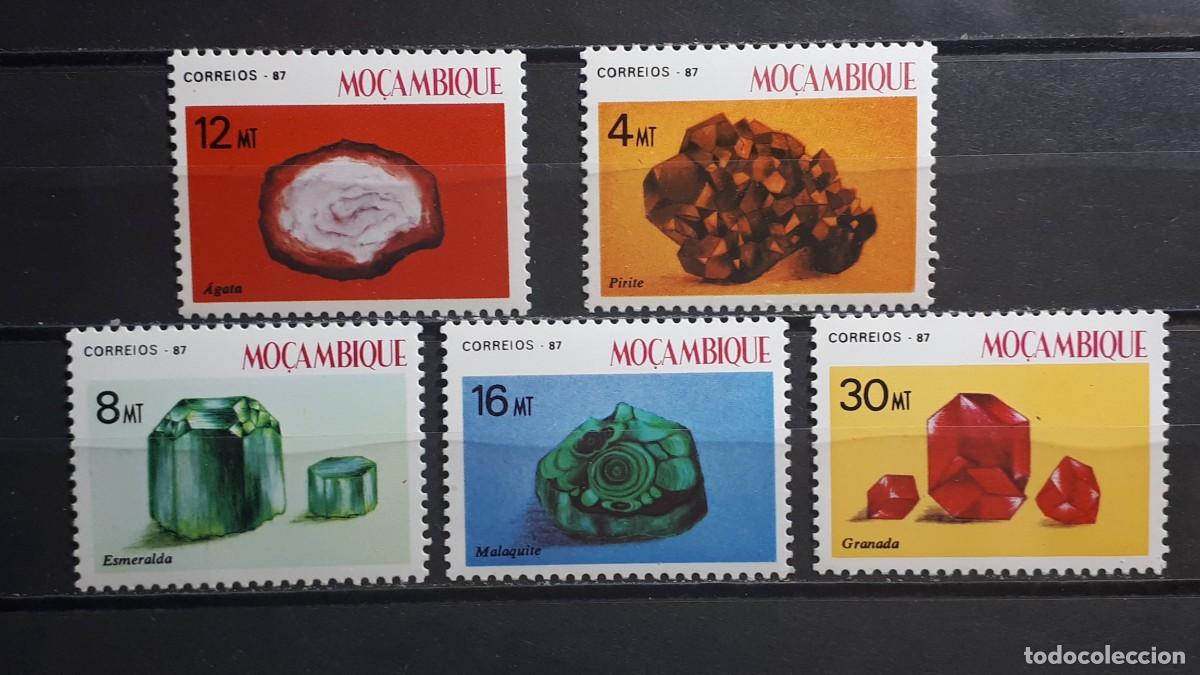 Sellos: MOZAMBIQUE. A&Ntilde;O 1987. **. YVERT 1950/5