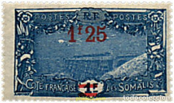 Sellos: 668180 HINGED COSTA DE LOS SOMALIS 1924 SERIE BASICA