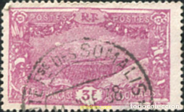 Sellos: 668226 USED COSTA DE LOS SOMALIS 1915 SERIE BASICA