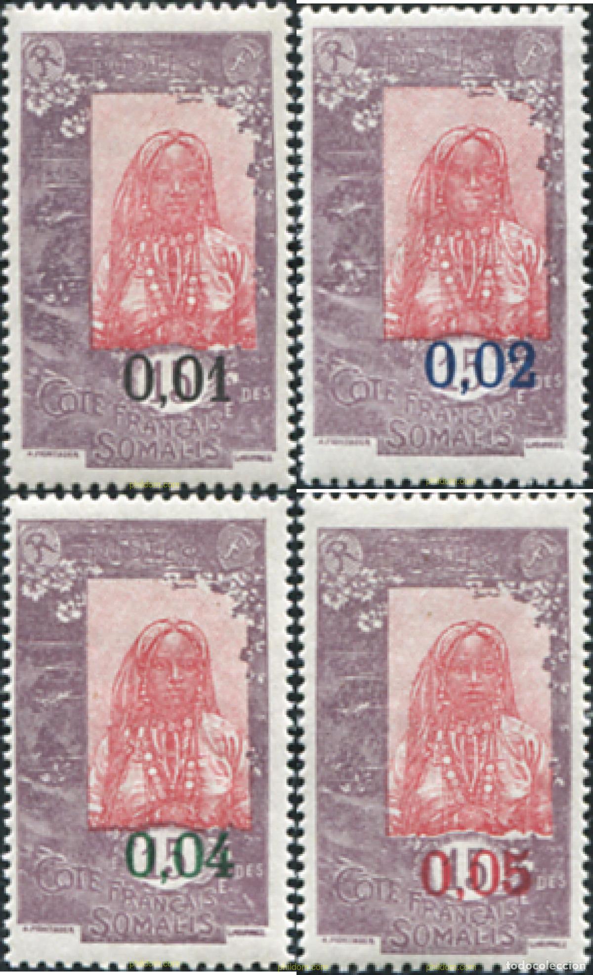 Sellos: 668141 HINGED COSTA DE LOS SOMALIS 1922 SELLOS DEL 1915-16