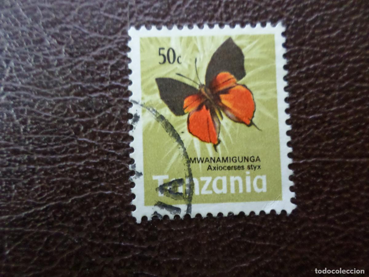 Sellos: tanzania, 1973, mariposas, Yvert 39