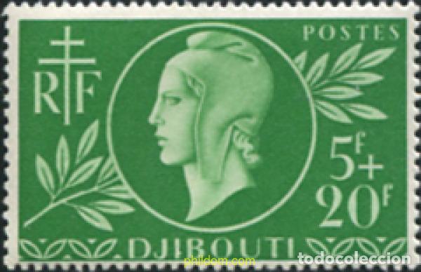 Sellos: 605031 HINGED COSTA DE LOS SOMALIS 1944 EFIGIE