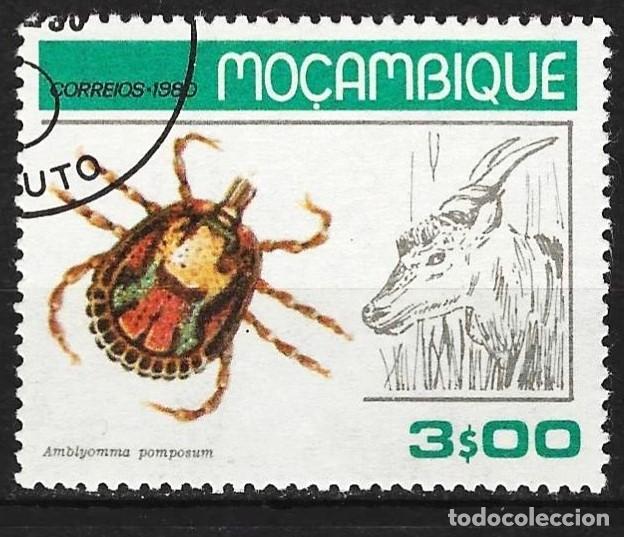 Sellos: Mozambique 1980 - Mi 740 - YT 734 - Garrapata