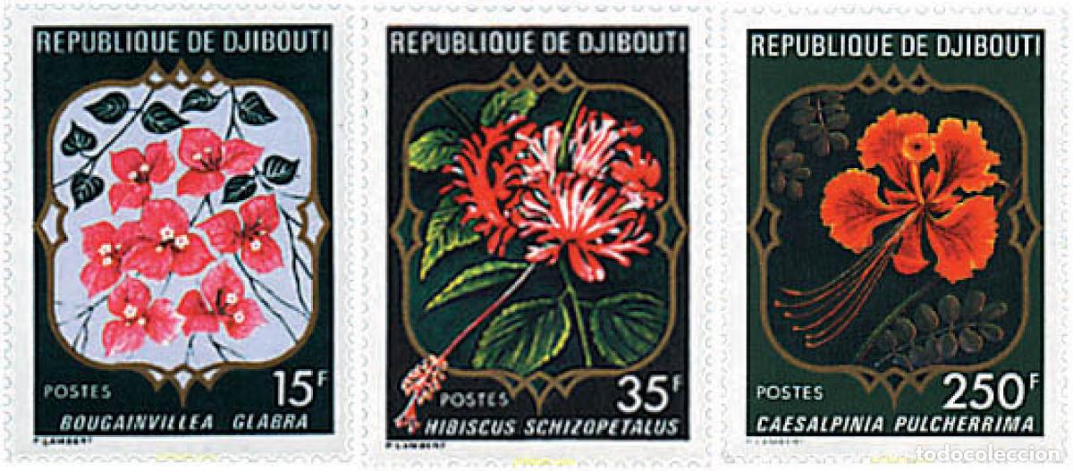 Sellos: 83707 MNH DJIBOUTI 1978 FLORES