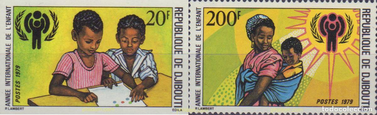 Sellos: 600303 MNH DJIBOUTI 1979 A&Ntilde;O INTERNACIONAL DEL NI&Ntilde;O