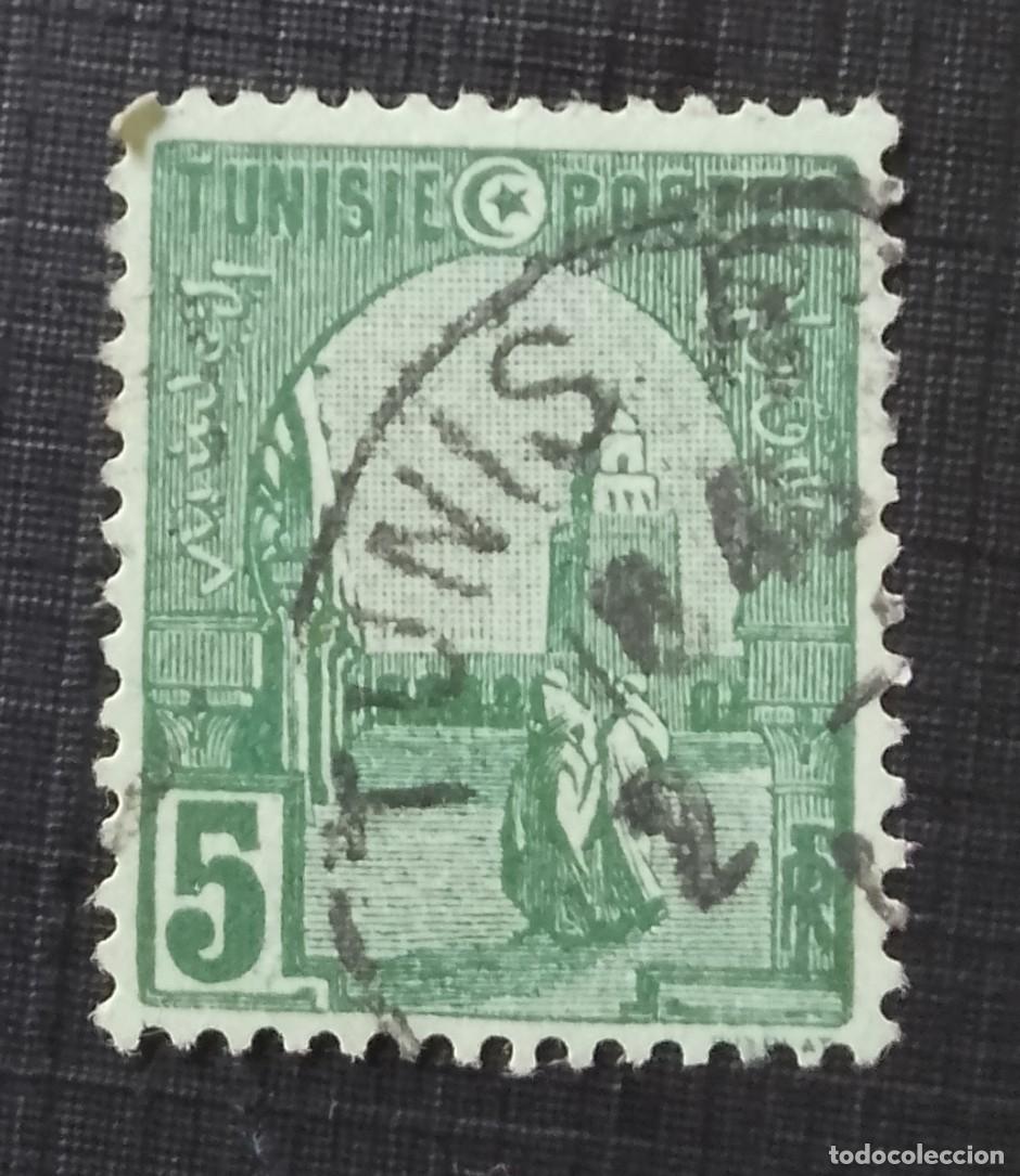 Sellos: TUNEZ - V/F 5 FR - A&Ntilde;O 1906