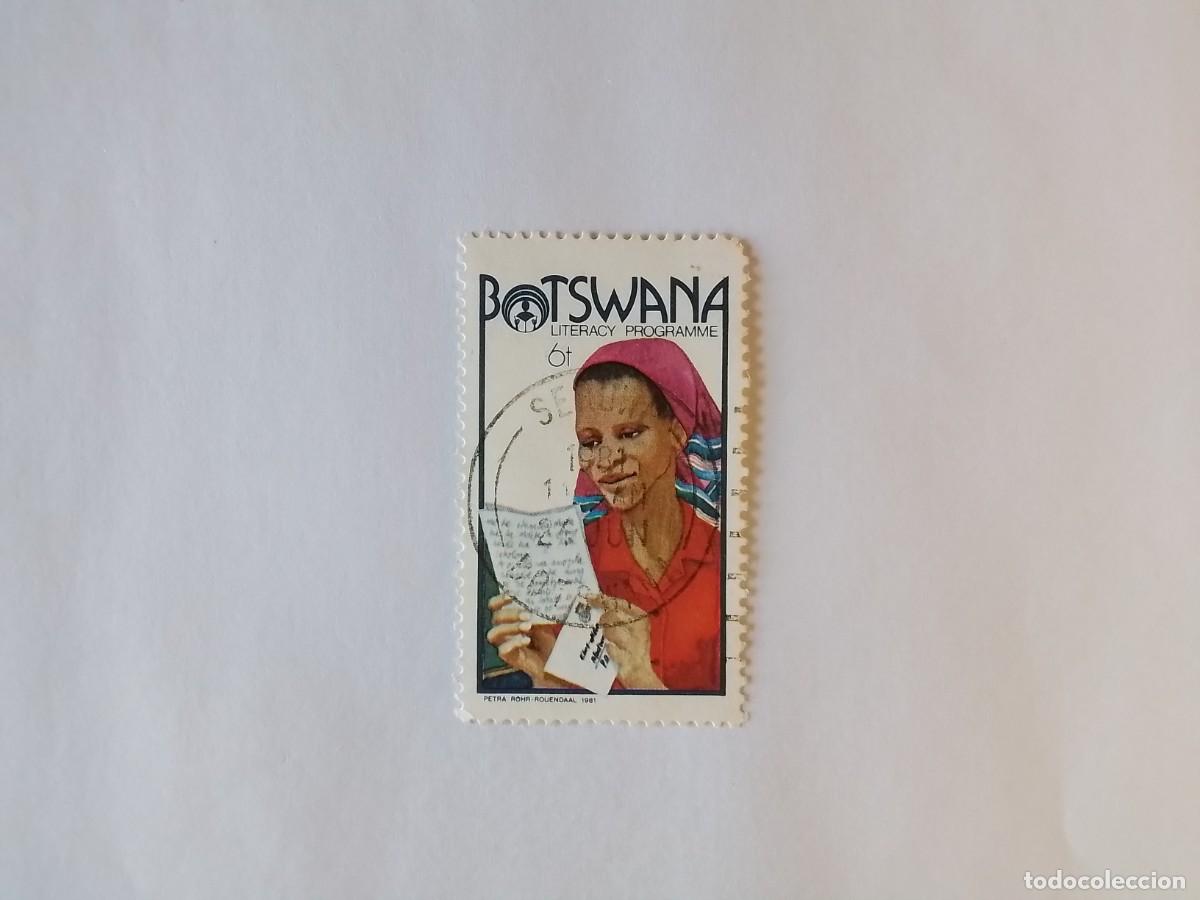 Sellos: A&Ntilde;O 1981 BOTSWANA SELLO USADO