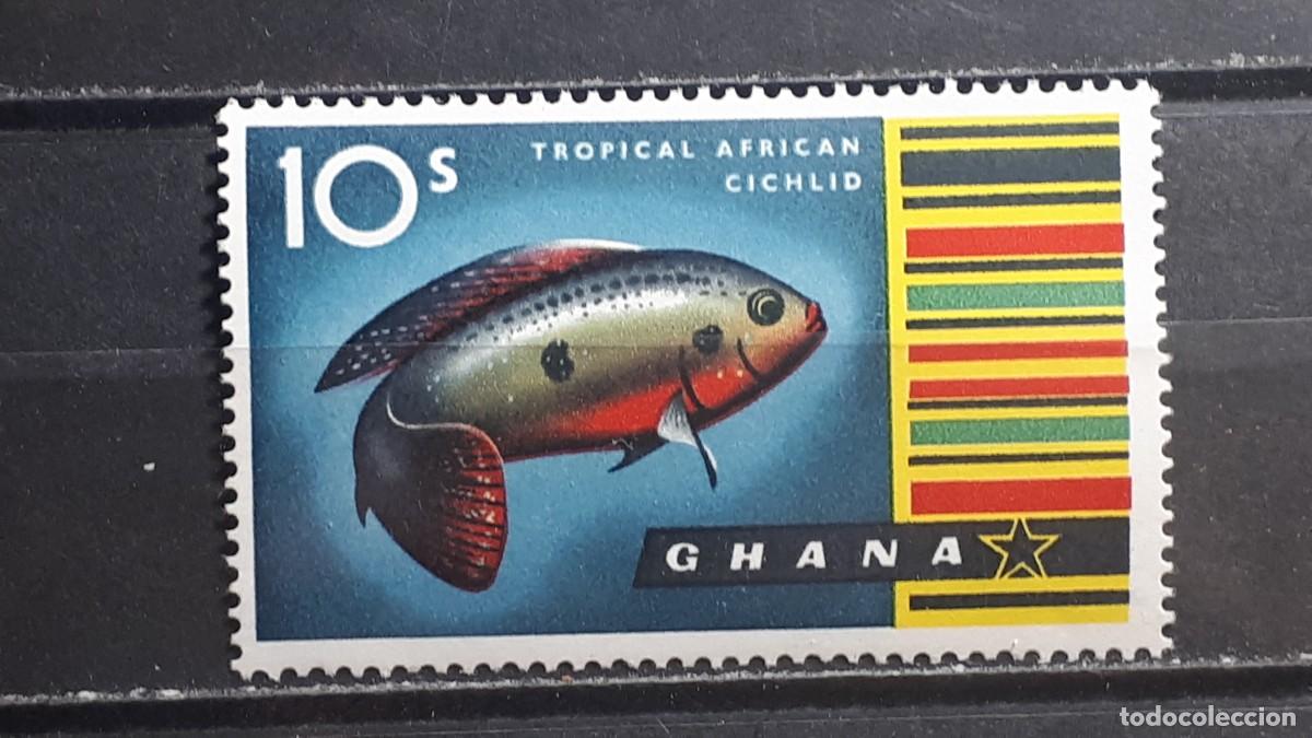 Sellos: GHANA. A&Ntilde;O 1959. ** YVERT 53