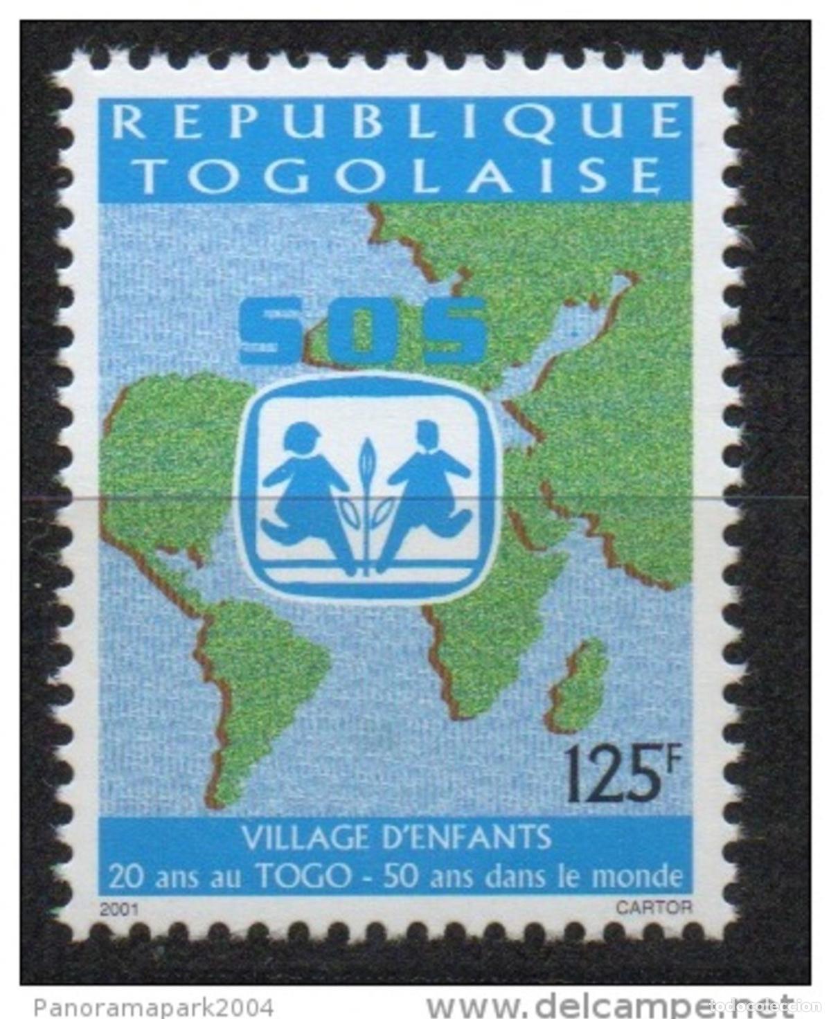 Sellos: Togo 1999/2001 - Mi. 2979 SOS Children's Village Children UNICEF &iexcl;RARO!