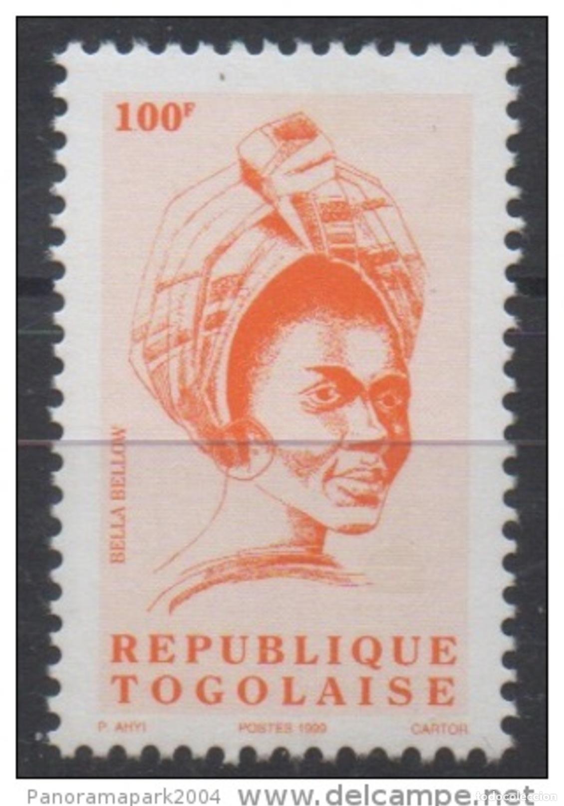 Sellos: Togo 1999 - Mi. 2848 Serie actual BELLOW 100F MNH