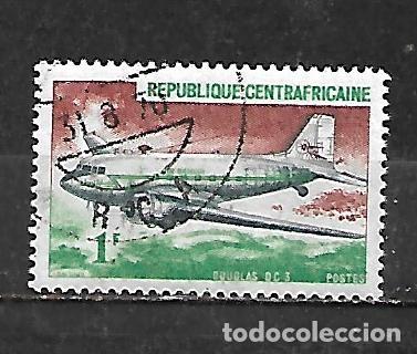 Sellos: 1967: AFRICA CENTRAL Aviones - Douglas DC-3 (CTO)