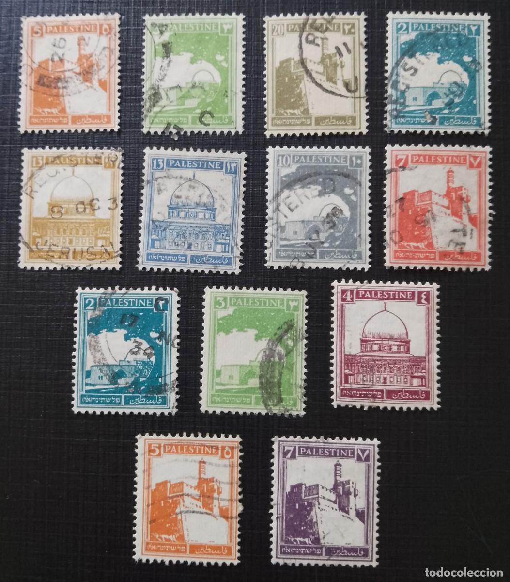 Sellos: PALESTINA - LOTE CON 13 SELLOS DE PALESTINA