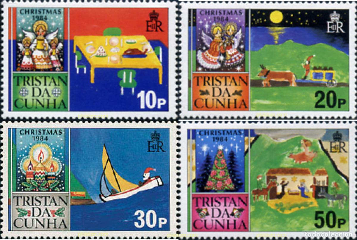 Sellos: 42759 MNH TRISTAN DA CUNHA 1984 NAVIDAD