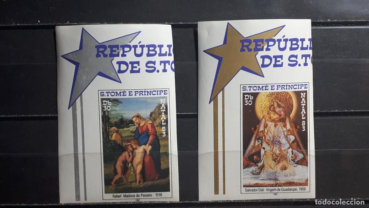 Sellos: SANTO TOM&Eacute; Y PRINCIPE. A&Ntilde;O 1983. **. YVERT 764/5 S.D.