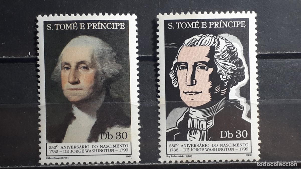 Sellos: SANTO TOM&Eacute; Y PRINCIPE. A&Ntilde;O 1982. **. YVERT 688/9.