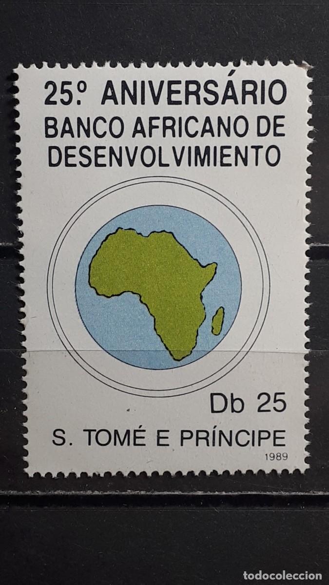 Sellos: SANTO TOM&Eacute; Y PRINCIPE. A&Ntilde;O 1989. **. YVERT 975