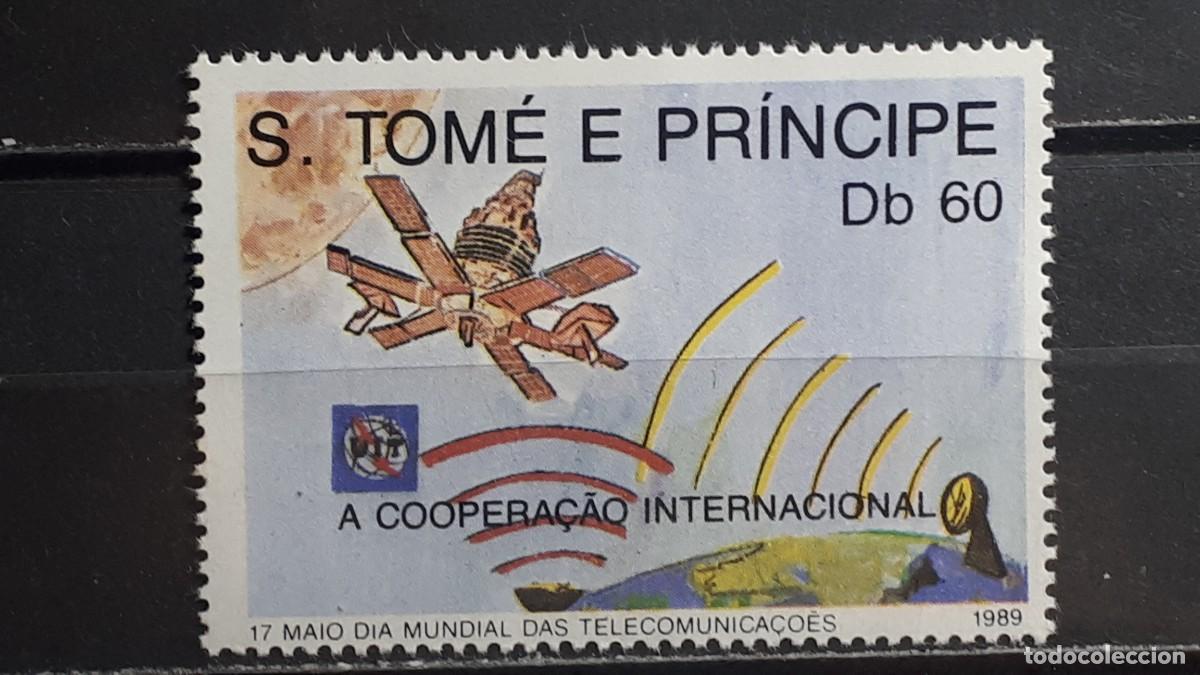 Sellos: SANTO TOM&Eacute; Y PRINCIPE. A&Ntilde;O 1989. **. YVERT 974