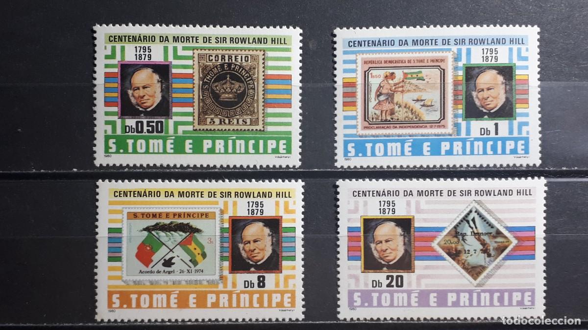 Sellos: SANTO TOM&Eacute; Y PRINCIPE. A&Ntilde;O 1980. **. YVERT 590/3