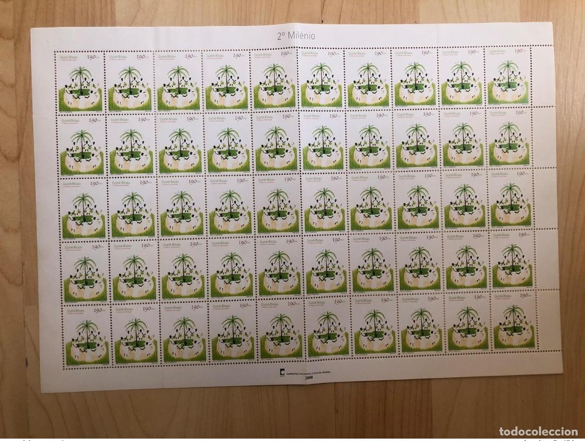 Sellos: Guinea-Bis&aacute;u Guinea 2000 Mi. 1272 190 FCFA 2&deg; Milenio MNH