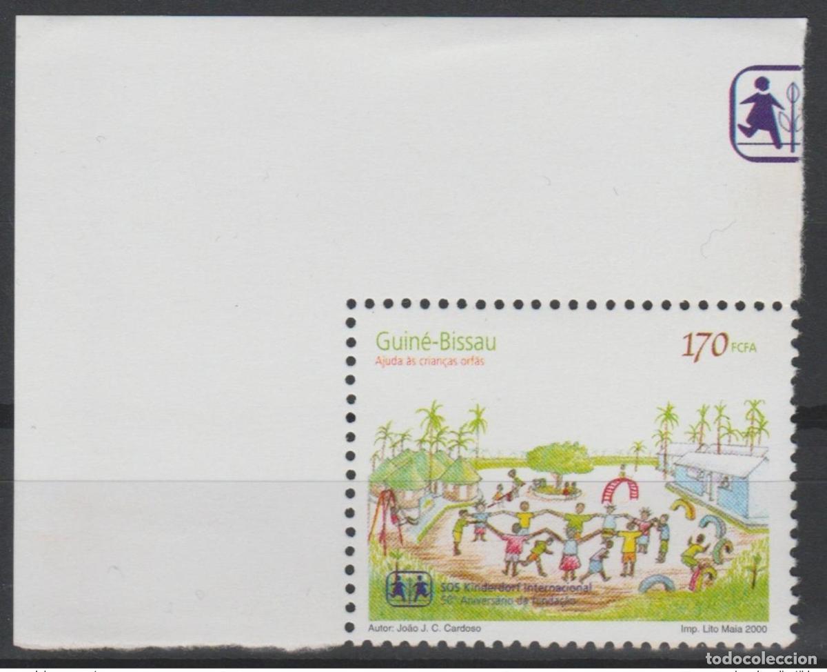 Sellos: Guinea-Bissau 2000 Mi. 1269 Aldea infantil SOS Kinderdorf 50 ans MNH**