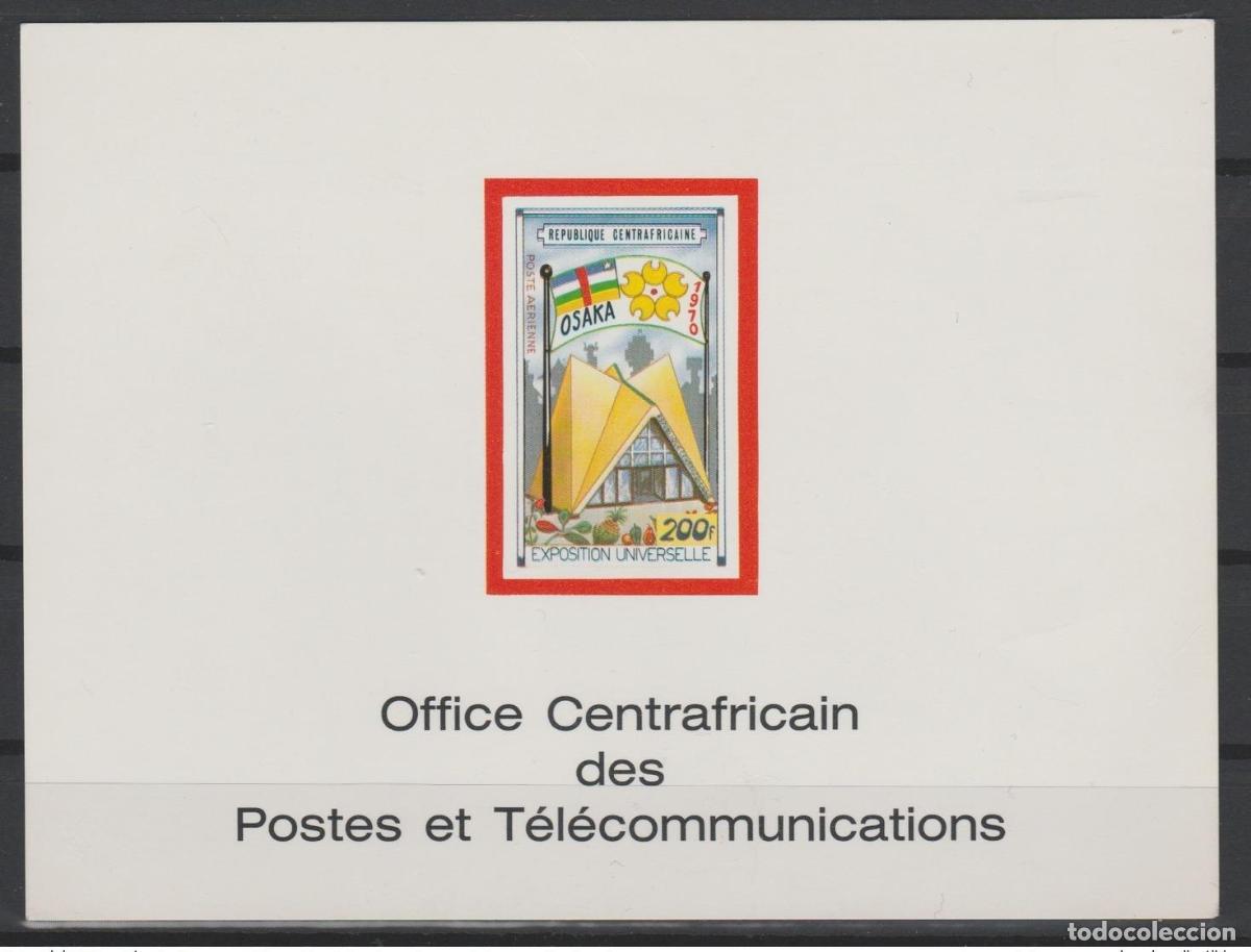 Sellos: Rep&uacute;blica Centroafricana 1970 Mi. 222 Evento de lujo Exposici&oacute;n Universal Osaka