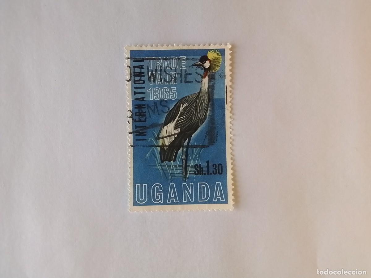 Sellos: A&Ntilde;O 1965 UGANDA SELLO USADO