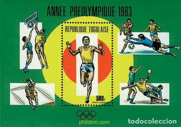 Sellos: 52348 MNH TOGO 1983 23 JUEGOS OLIMPICOS VERANO LOS ANGELES 1984