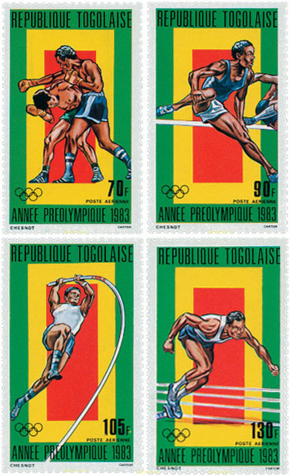 Sellos: 27739 MNH TOGO 1983 23 JUEGOS OLIMPICOS VERANO LOS ANGELES 1984