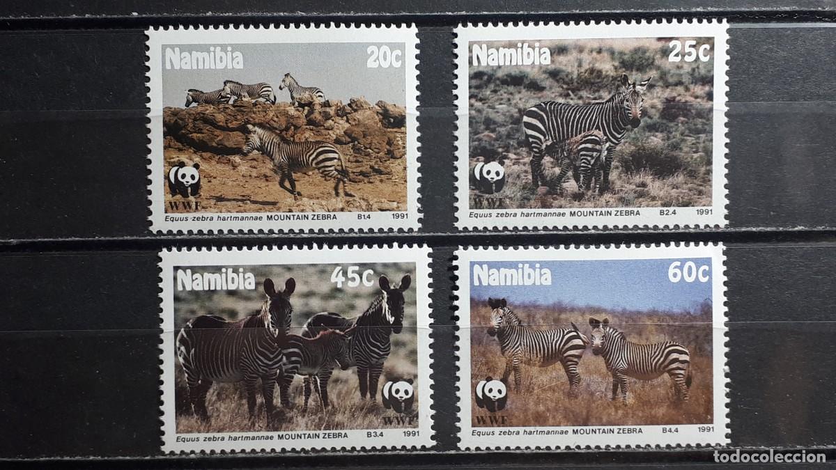 Sellos: NAMIBIA. A&Ntilde;O 1991. **. YVERT 659/62
