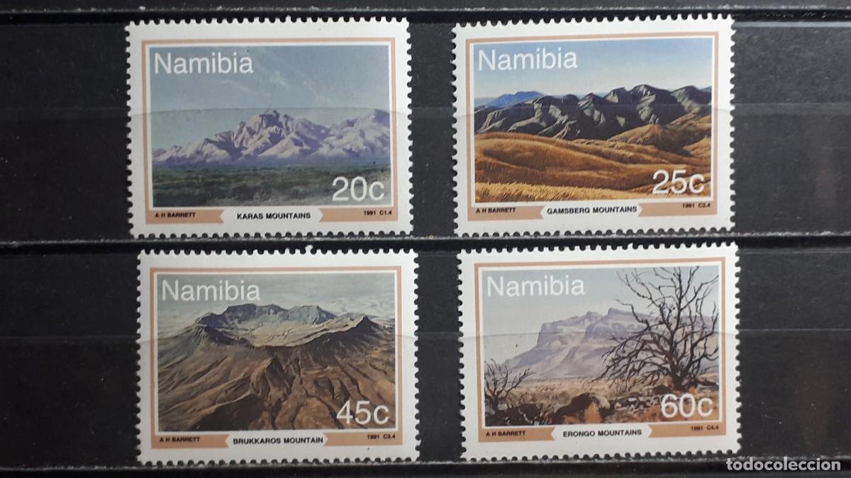 Sellos: NAMIBIA. A&Ntilde;O 1991. **. YVERT 663/6