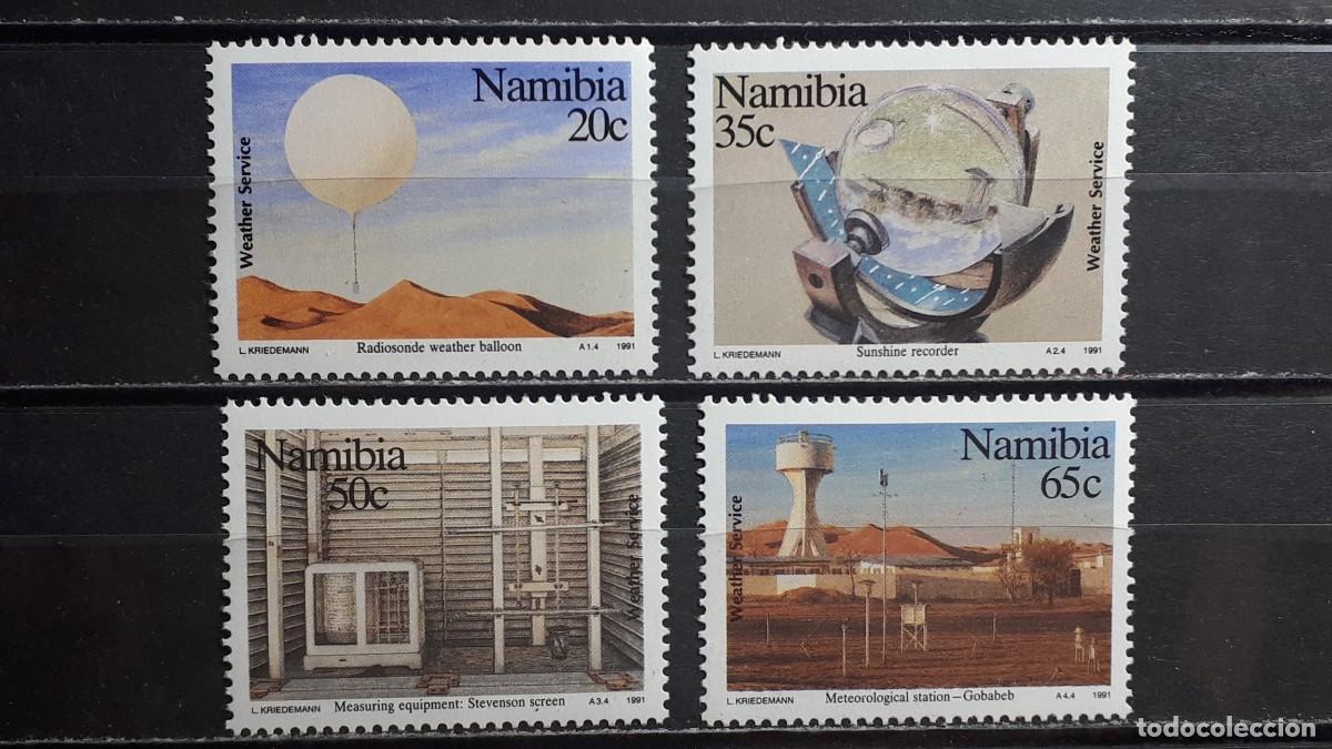 Sellos: NAMIBIA. A&Ntilde;O 1991. **. YVERT 655/8