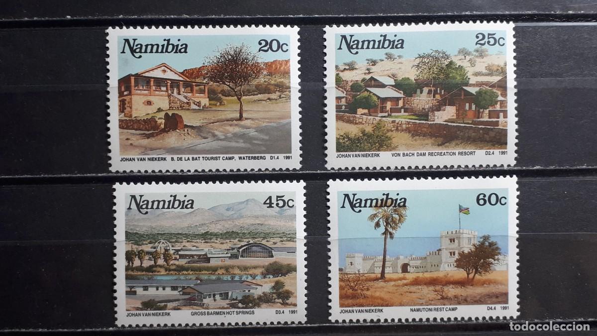 Sellos: NAMIBIA. A&Ntilde;O 1991. **. YVERT 667/70