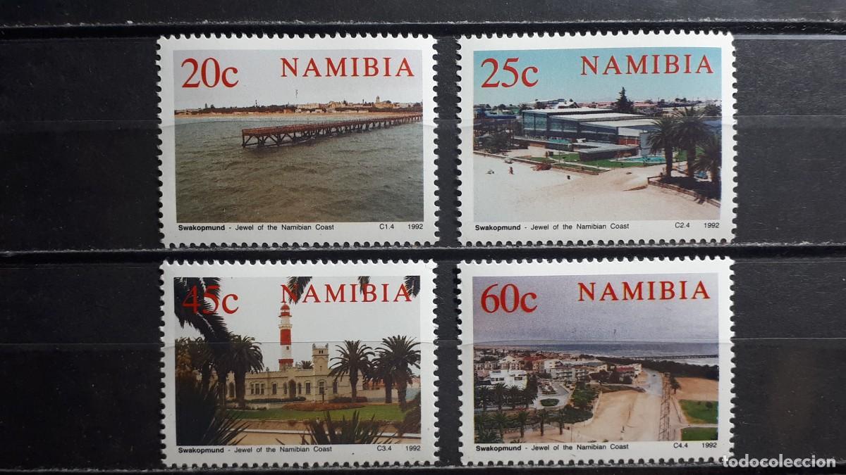Sellos: NAMIBIA. A&Ntilde;O 1992. **. YVERT 679/82