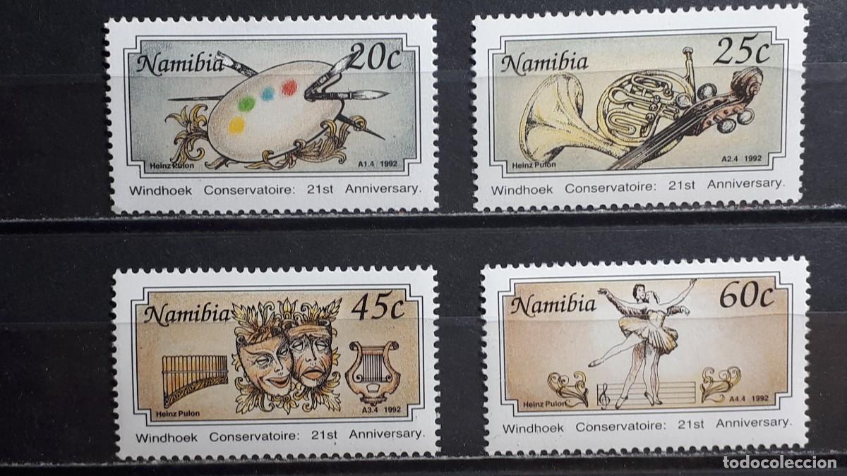 Sellos: NAMIBIA. A&Ntilde;O 1992. **. YVERT 671/4