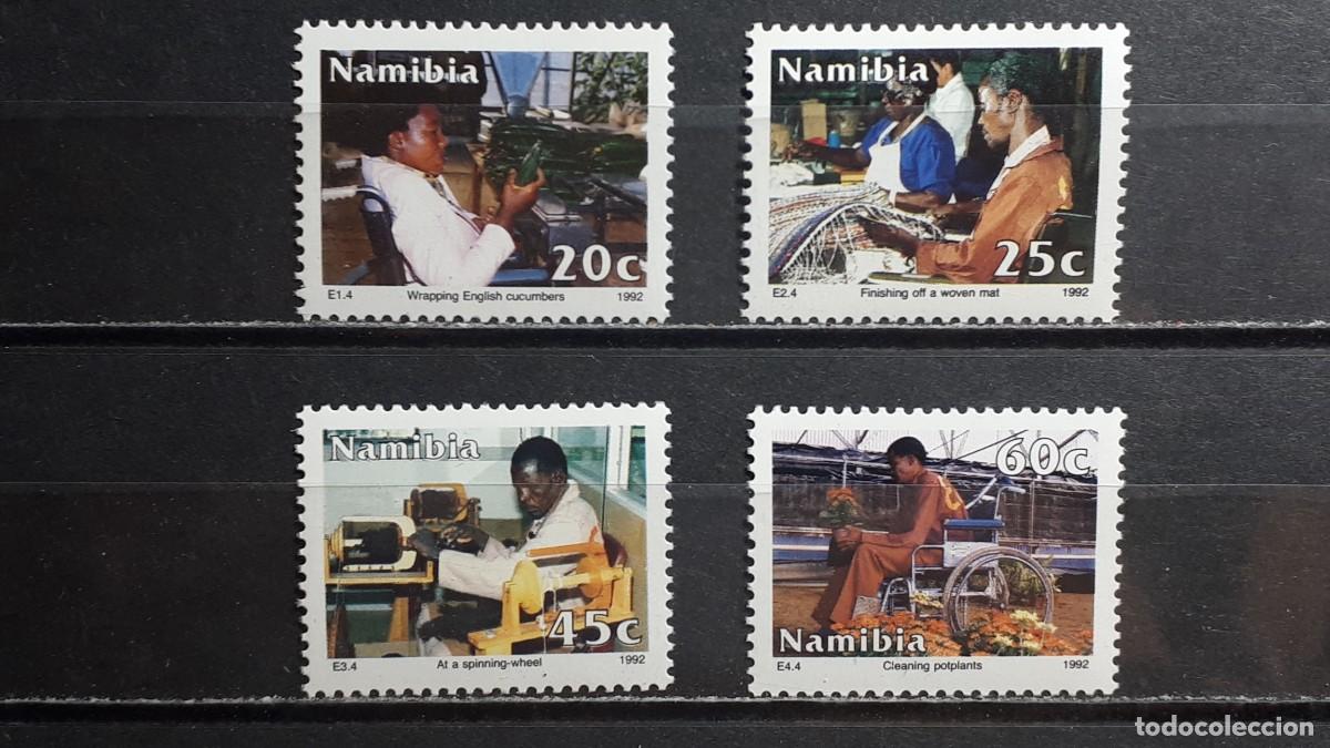 Sellos: NAMIBIA. A&Ntilde;O 1992. **. YVERT 687/90