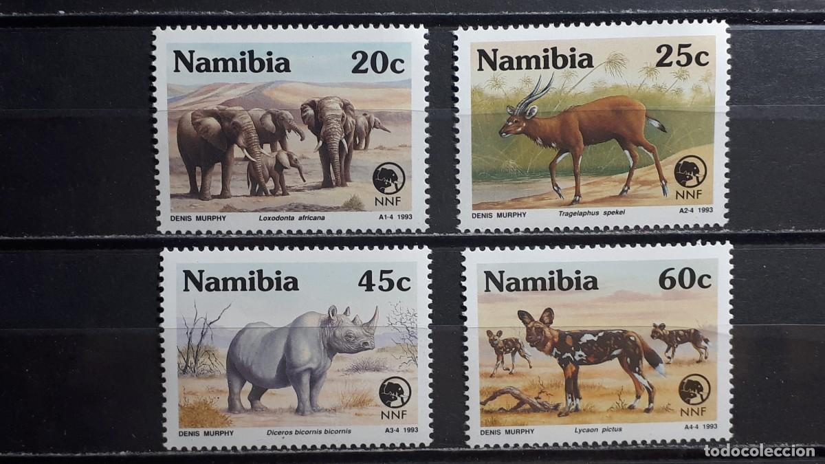 Sellos: NAMIBIA. A&Ntilde;O 1993. **. YVERT 691/3.