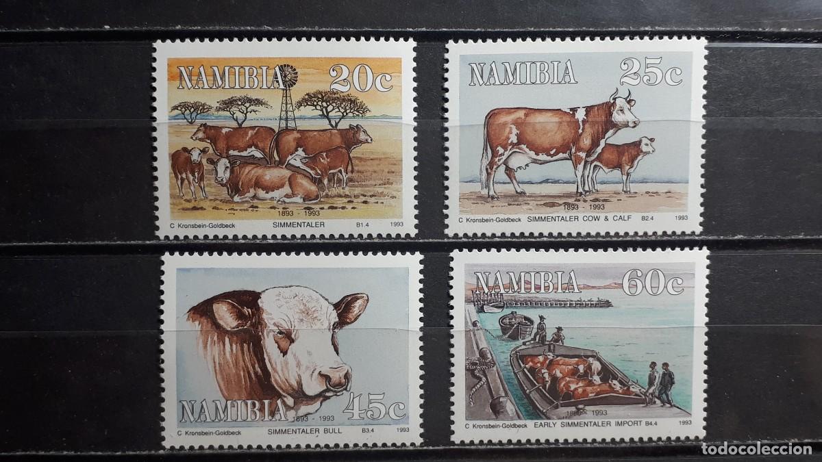 Sellos: NAMIBIA. A&Ntilde;O 1993. **. YVERT 695/8