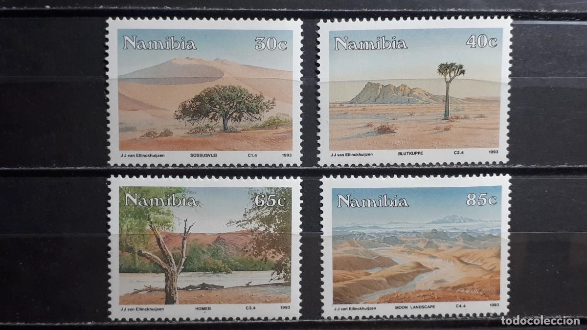 Sellos: NAMIBIA. A&Ntilde;O 1993. **. YVERT 699/702