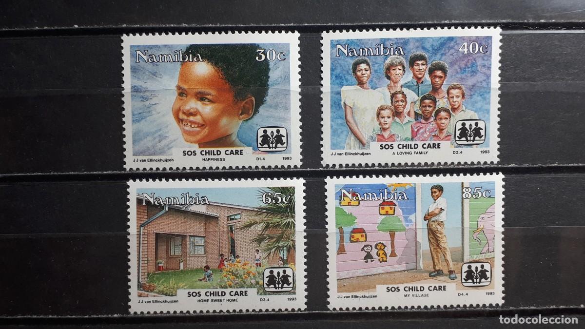 Sellos: NAMIBIA. A&Ntilde;O 1993. **. YVERT 703/6