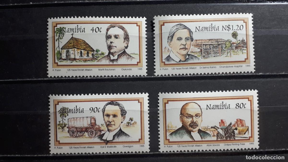 Sellos: NAMIBIA. A&Ntilde;O 1995. **. YVERT 749/52