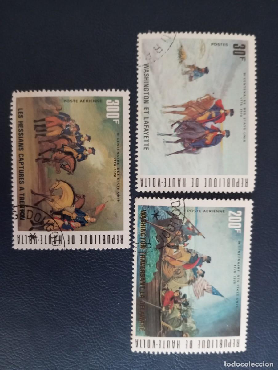 Sellos: ALTO VOLTA . 1976, BICENTENARIO DE LOS EEUU