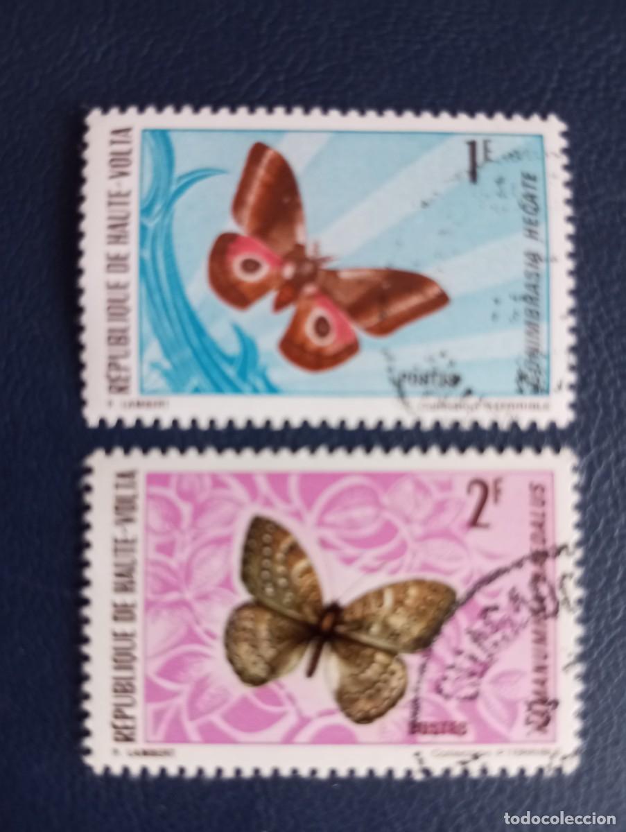 Sellos: ALTO VOLTA . MARIPOSAS.