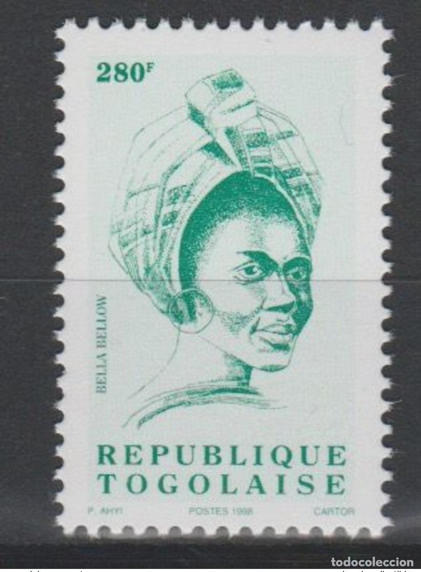 Sellos: Togo 1998 - Mi. 2851 Serie actual BELLA BELLOW 280 F MNH
