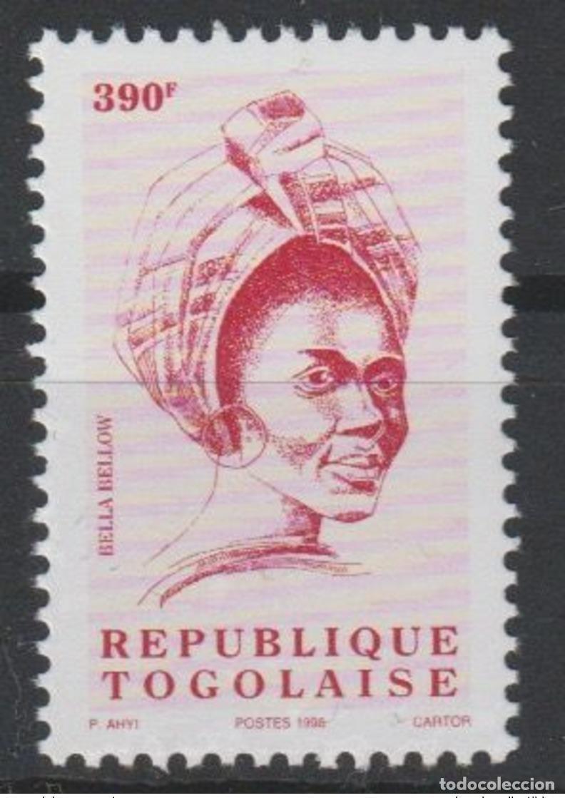 Sellos: Togo 1998 - Mi. 2855 Serie actual BELLA BELLOW 390 F MNH