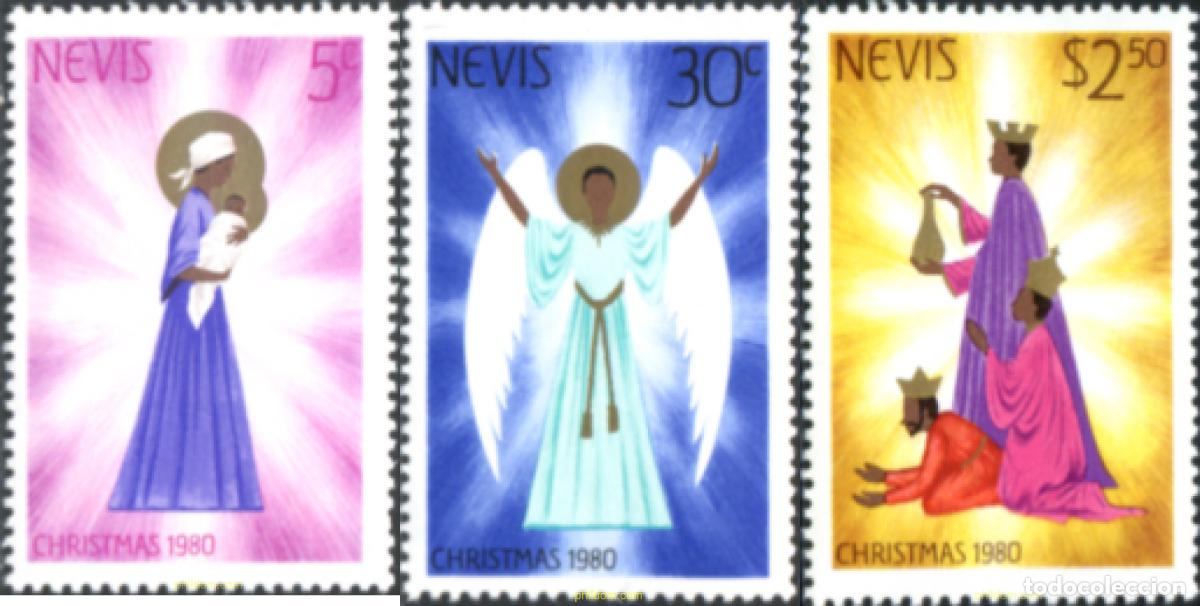 Sellos: 188175 MNH NEVIS 1980 NAVIDAD