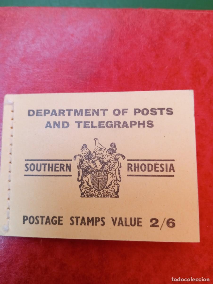 Sellos: RHODESIA DEL SUR . RARO CARNET. VER FOTOS