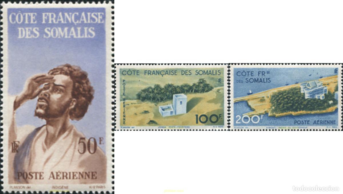 Sellos: 605062 MNH COSTA DE LOS SOMALIS 1947