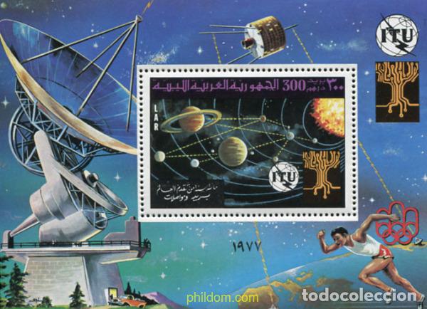 Sellos: 774150 MNH LIBIA 1977 CENTENARIO DE LA UNION POSTAL UNIVERSAL